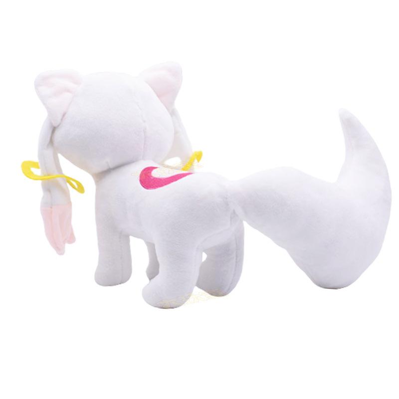 Puella Magi Madoka Magica Kewpie Plush Doll White Cat Fox Moon Cat Doll Toy