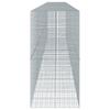 Gabion with Lid 1000x100x200 Cm Galvanized Iron