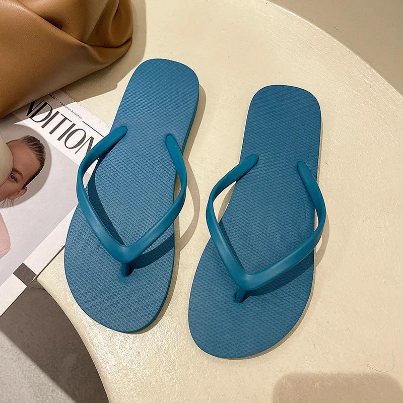 Fashion Summer Flip-flops Women'S Slippers Flat Sandals Home Color EVA Lightweight Shoes For Women Casual Slippers Drop Shipping 2025