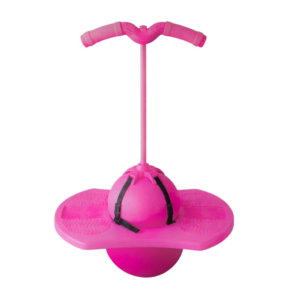 ideastore Jumping Balance Hopping Toy for Core Training and Outdoor Play (Pink)