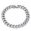 European & American 6MM Stylish Double Layer Dragon Bone Titanium Stainless Steel Women's Bracelet