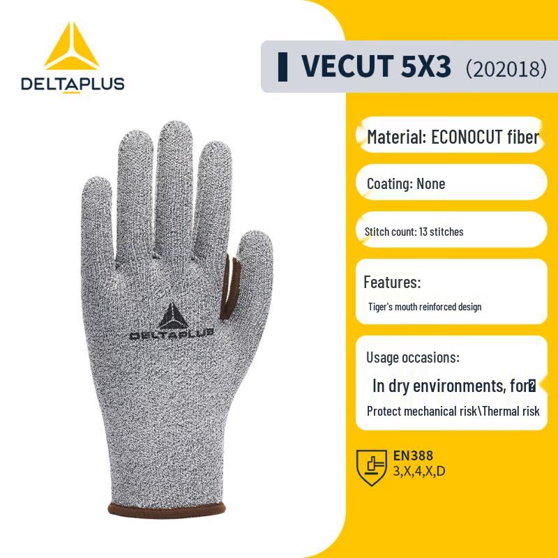 DELTAPLUS Anti-cut Safety Gloves 8