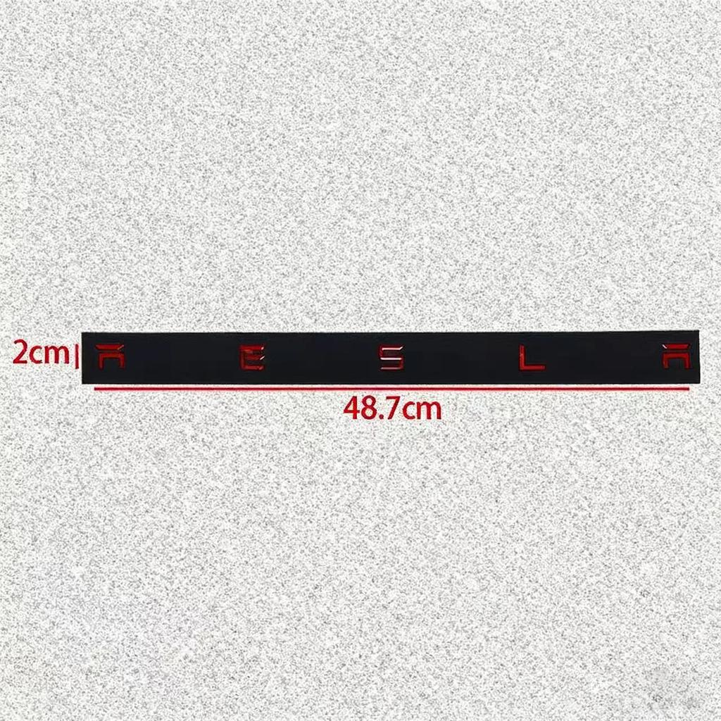 ABS Car trunk sticker Accessories For Tesla SpaceX Model 3 Highland 2023 Model S Model X Model Y Model Y-Eur Roadster Bonina Coi