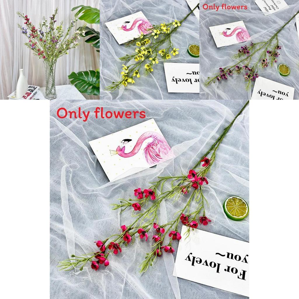 Silk Chimonanthus Praecox Branches Wedding Table Decor Artificial Flowers For Home And Event Styling