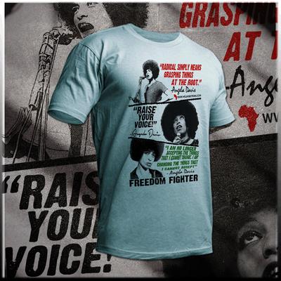 Black History T-Shirt Angela Davis Roots Panafrikanisch Melanin Roots Afrikanischer Stolz