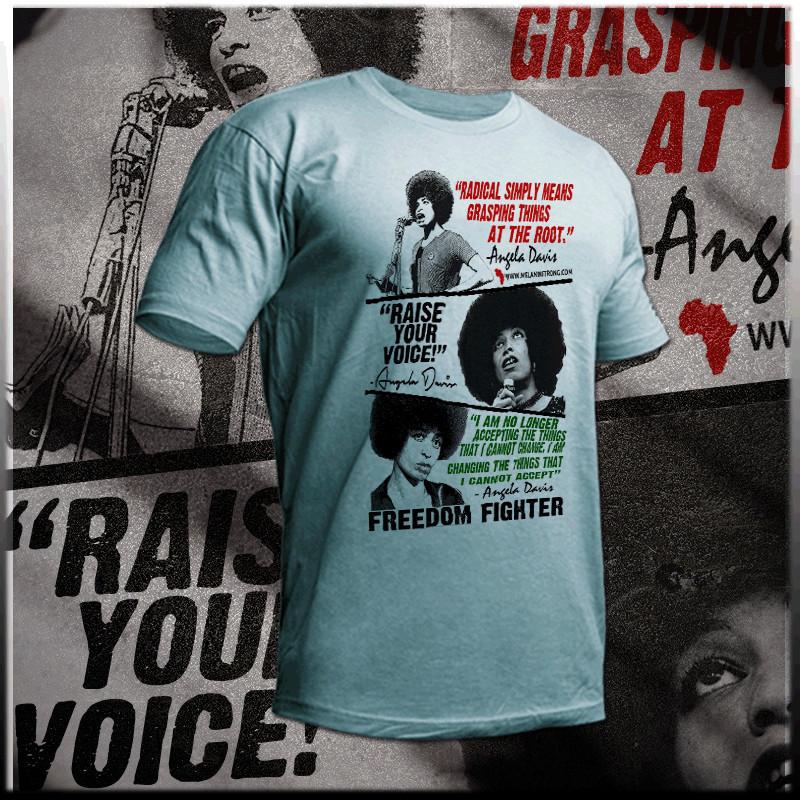 

Black History T-Shirt Angela Davis Roots Panafrican melanin Roots African Pride S