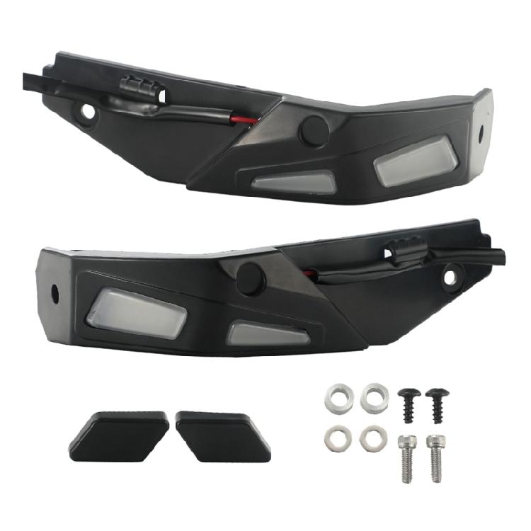 1 Pair Hand Guards Waterproof Protector Kit with LED Lights for Can Am Ryker 600