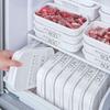 Lebensmittelechte Kühlschrank-Aufbewahrungsbox Küche Luftdichter Behälter Gefrierfach Obst- und Gemüse-Aufbewahrungsbox