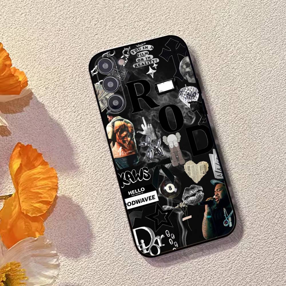 R-Rod Wave Rapper Phone Case For Samsung Galaxy A73,A72,A71,A70,A53,A52,A51,Others Soft Black Cover