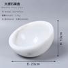 Natural Marble Fruit Bowl Living Room Table Decor Elegant Round Serving Tray In White Grey Black Vein Stone