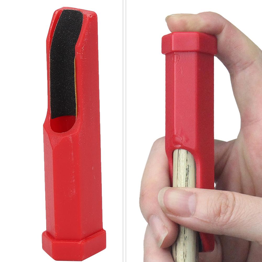 8PCS Plastic Billiard Pool Cue Tip Grinder Trimmer Shaper Snooker Stick Repair Tool Accessory