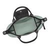 Longchamp Energy Logo Snap Closure Econyl Recycled Nylon Canvas Dumpling Bag Women Shoulder Bag Sage-Green L1512HSRM07