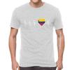 Venezuelan Heartbeat T Shirts Men Fashion T Shirt Cotton Oversized I Love Venezuela Flag Heart Tshirt Unique Tees Tops