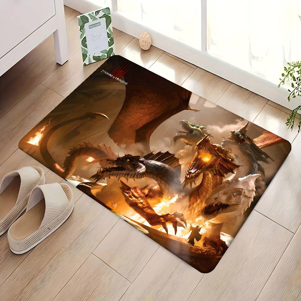Dungeons And Dragons Entrance Door Mat Nordic Style Home Doormat Bathroom-Toilet Mats Bedroom Hotel Decor Mat