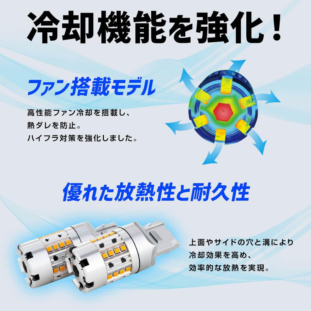 Spherelight T20 Single Turn Signal LED 2200lm Vehicle Inspection Turn Signal SUNTURN2 SPHERELIGHT SUNT20P Bulbs, SUNTURN2, Amber, 12V, Compliant,