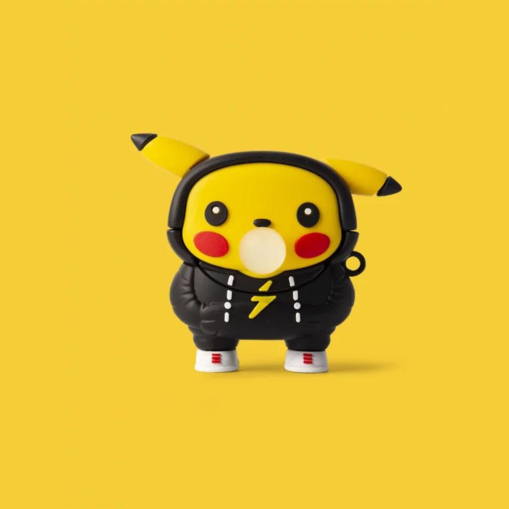 Pokemon Cartoon Hülle für AirPods 3 Schutzhülle für AirPods Pro 2 1 Hülle 3D Silikon Sturzschutz