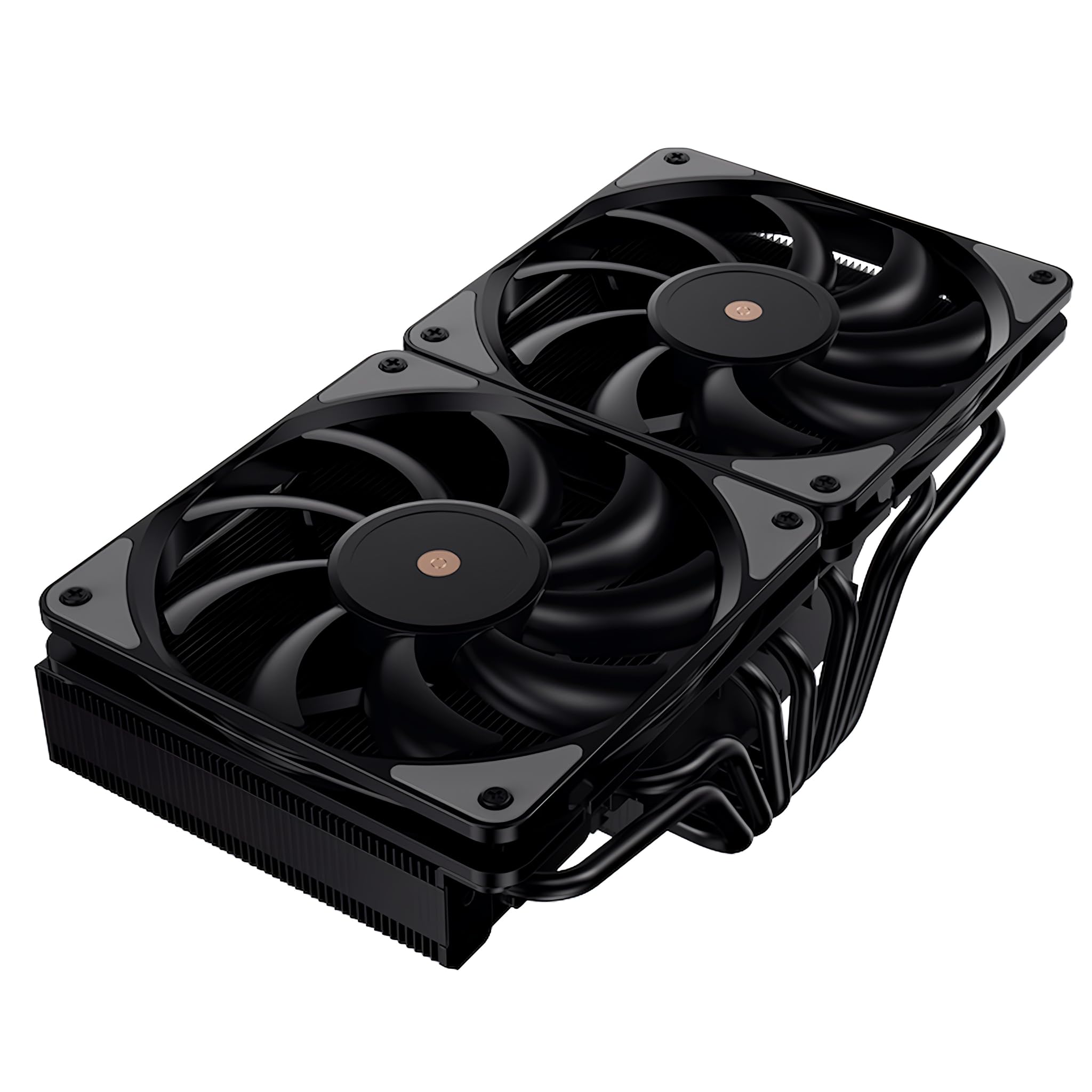 

JF13K 240mm Dual Fan Top Flow CPU Cooler Air Cooler Compatible with Sockets 4pin PWM Fan Control [Small Lab] LGA1700/1200/115X AMD AM5/AM4