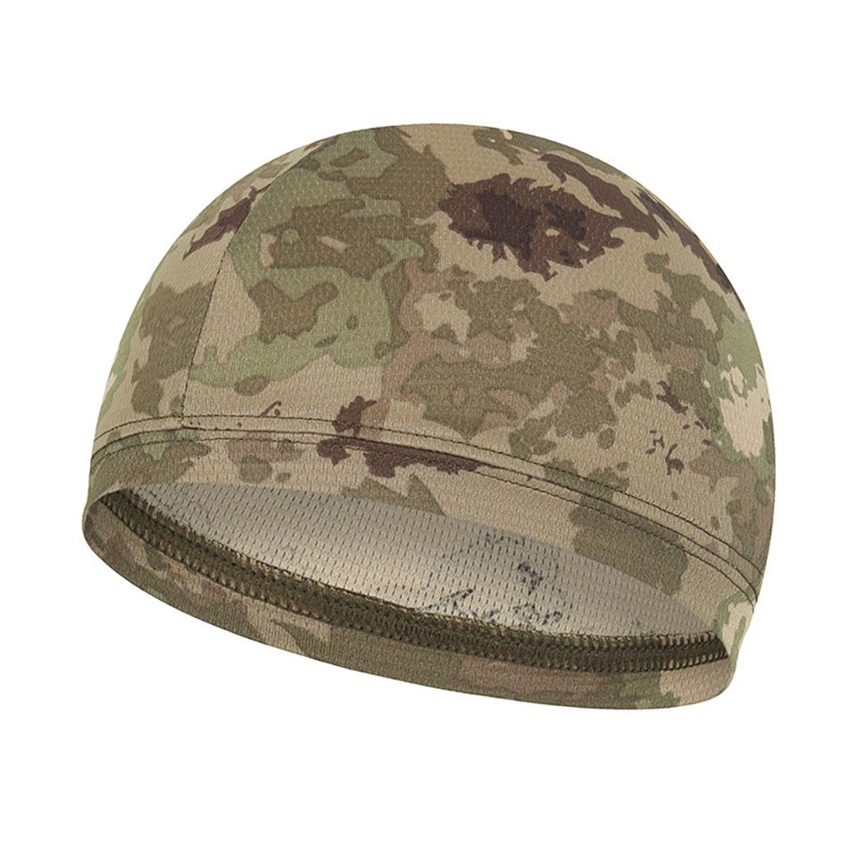 Cycling Hiking Cap Breathable Quick Dry Mesh Camo Print Bike Motorcycle Helmet Liner Sweat Wicking Sports Running Hat