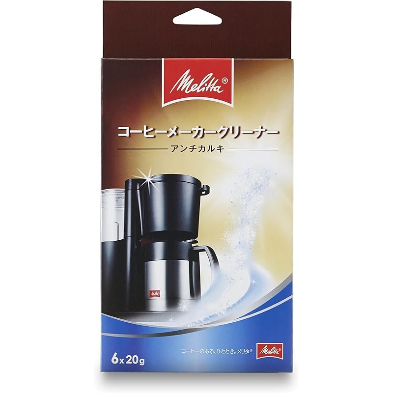 

Mail Rita MJ-1501 coffee maker cleaner Anti-Kalki 20g×6