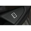 Silver Steel Tailgate Rear Door Button Cover Trim For BMW 5 Series G30 2018-