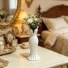 Flower Arrangement 3D Printed Flower Vases Gown-Shaped Decorative Vase  Home Desktop Decorations