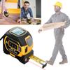 High-Precision Tape Measure LED Display Infrared Distance Meter Cross-Line 3 In 1 Tape Measure Building Measurement Device