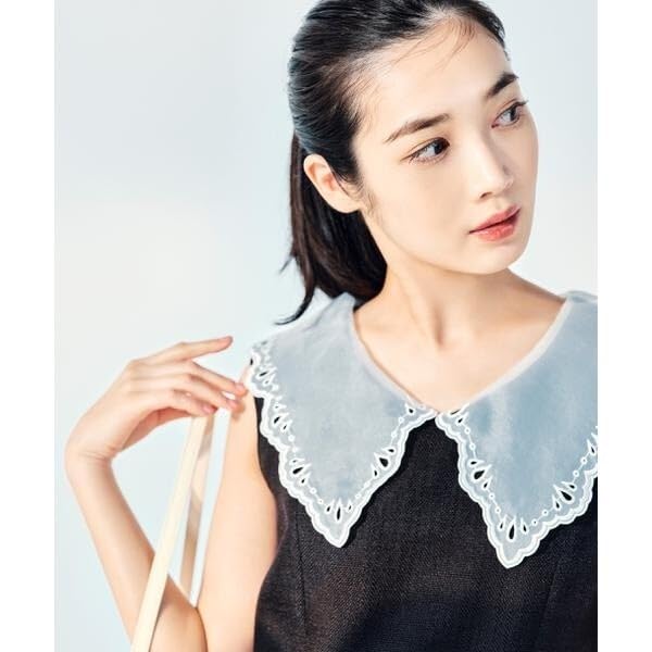 [Jill by Jill Stuart] Sheer Color Tweed Dress