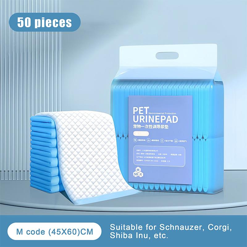 20/40/50/100er-Pack Ultra-Saugfähige Haustier-Windelunterlagen für Hunde & Katzen Geruchskontrolle Welpen-Urinpads Einweg-Katzentoilette-Lösungen