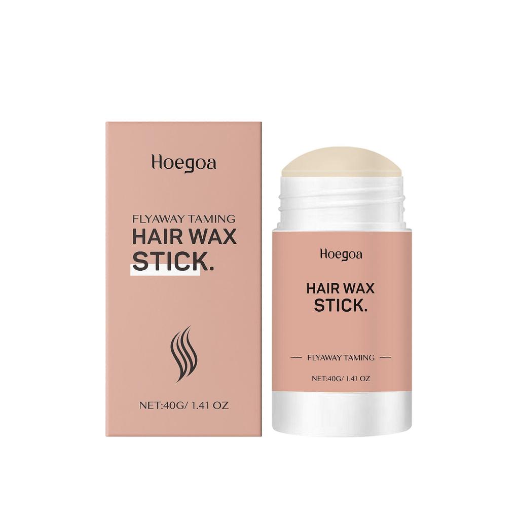 Hoegoa Gloss Hair Wax Stick Creates A Glossy Appearance, Which Is Easy To Clean And Keep Your Hair Fresh. Hair Wax