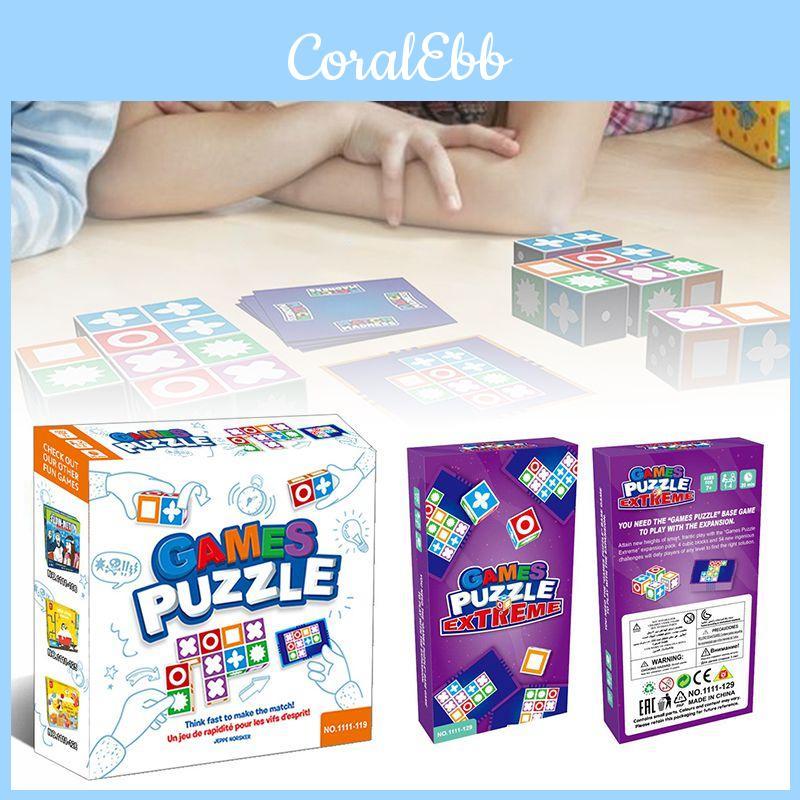 Colorful Kids Space Logical Thinking Board Game Featuring Exciting Matching Puzzle Challenges