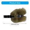 Gothic Waist Belt Stylish Furred Waist Chain Belt Elaborate Chain Belly Chain for Dress Cowboy Belt Waist Chain