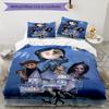 3pcs Coraline (5) Design Cover Set - HD Printed Bedding with 1 Cover and 2 Pillowcases - Perfect for Home and Dorm Decor