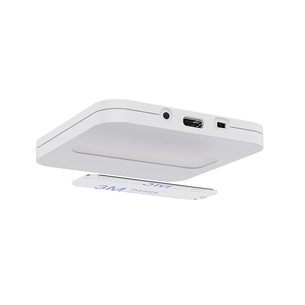 Lampka Podszafkowa / Schodowa Biała Kwadratowa Czujnik Ruchu Akumulator Usb-C Zmienna Barwa Led 0.5W Stanley Eko-Light
