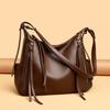 Damen Tasche mit einfachem Schulter- und Crossbody-Design, Großes Fassungsvermögen, Modische und Lässige Tragetasche