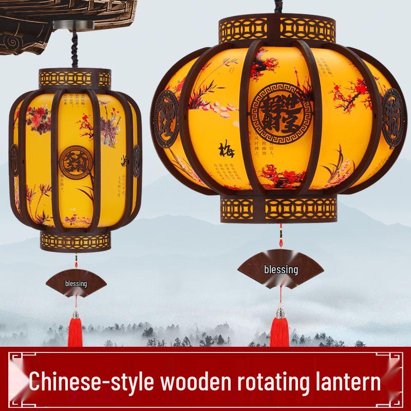 Jundingying Chinese New Year Outdoor Red Lantern