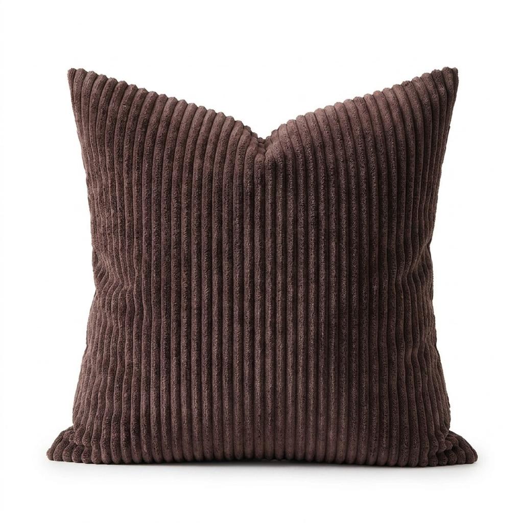 Solid Color Simple Corduroy Pillowcase 2026 New Living Room Sofa Cushion Decoration Pillowcase Cover