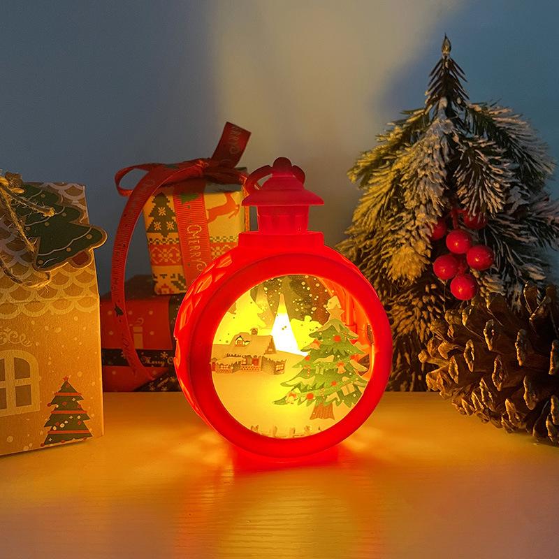 Snowman Christmas Tree Night Light - Festive Decor & Gift for Kids
