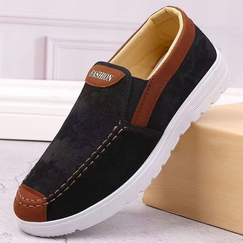 

New cloth shoes, lazy shoes, summer and autumn general casual shoes 39 чёрный