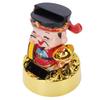 Solar Powered CAI Shen Statue Nodding Fortune Ornament Car Ornament Home Decoration South Road Type