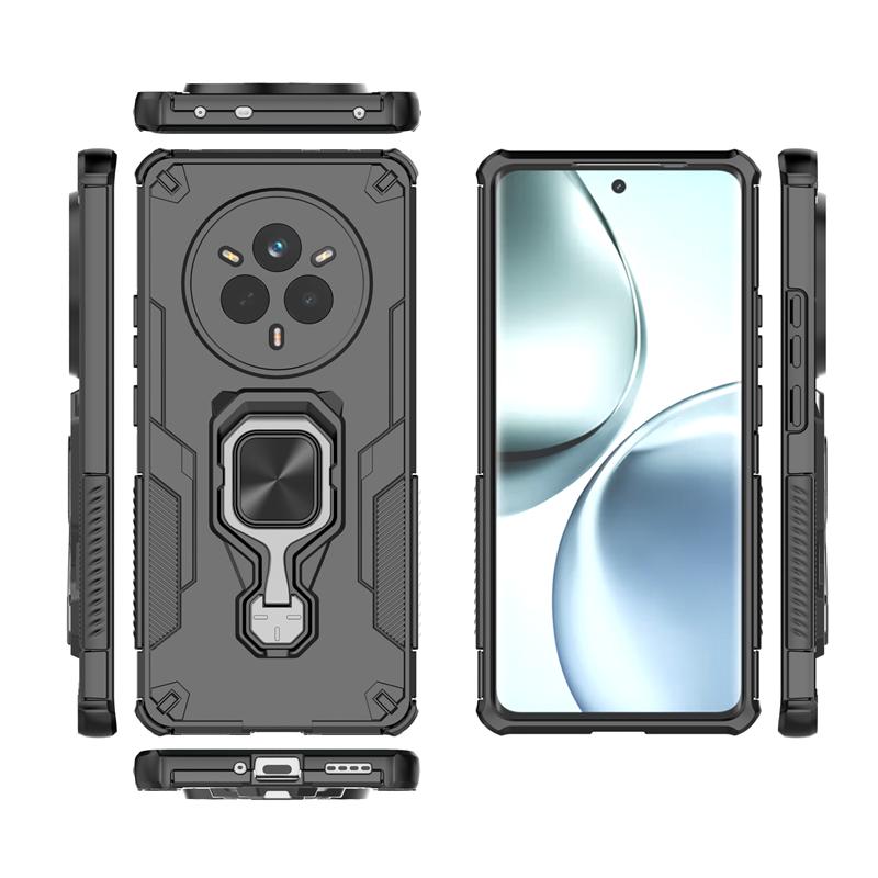 Anti-Slip Phone Case For Realme 14 Pro Magnetic Suction Stand Phone Holder Cover Realme 14 Pro Plus Case For Realme 14 Pro Case
