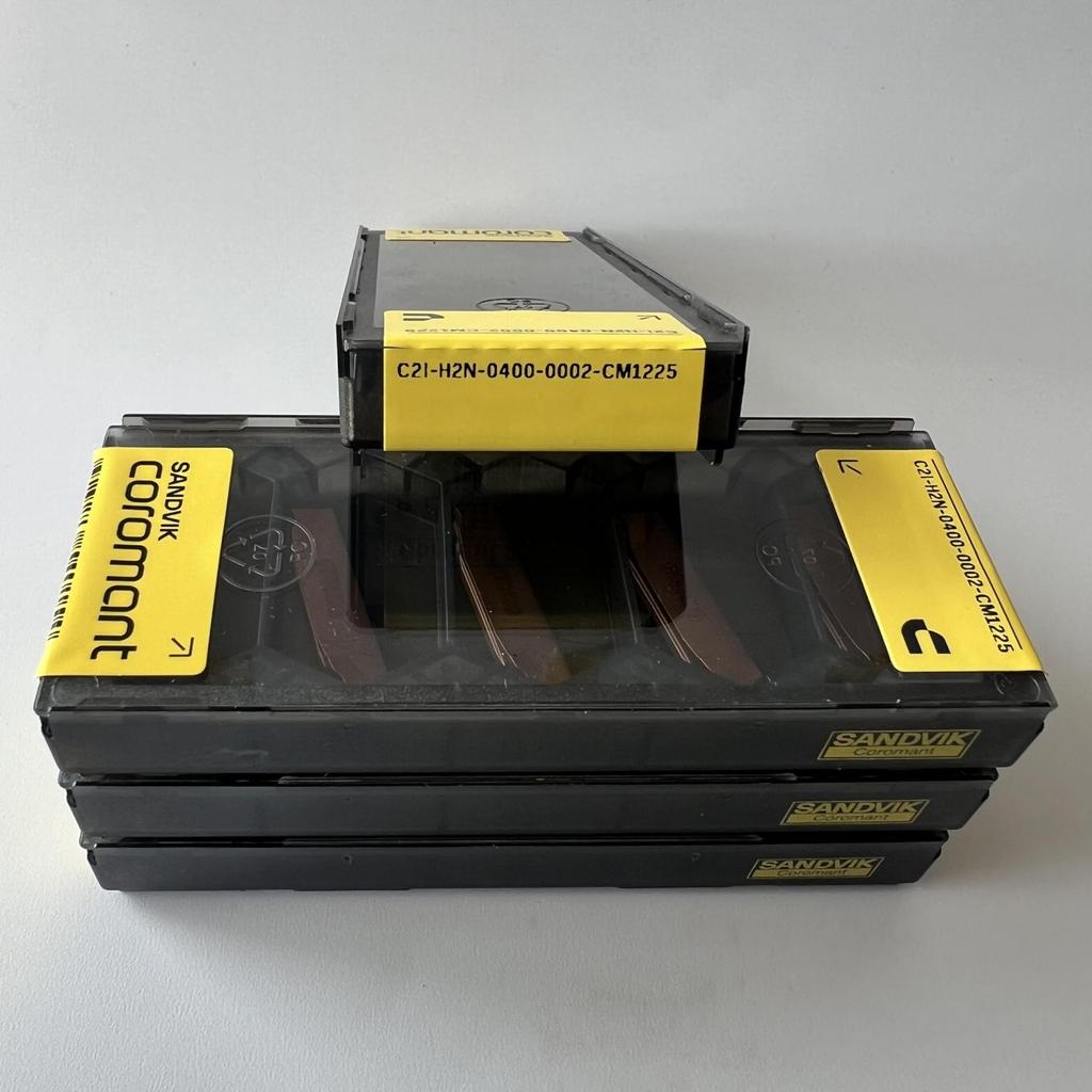 SANDVIK / C2I-H2N-0400-0002-CM 1225 / Original Swedish hard alloy blade 5 Pcs