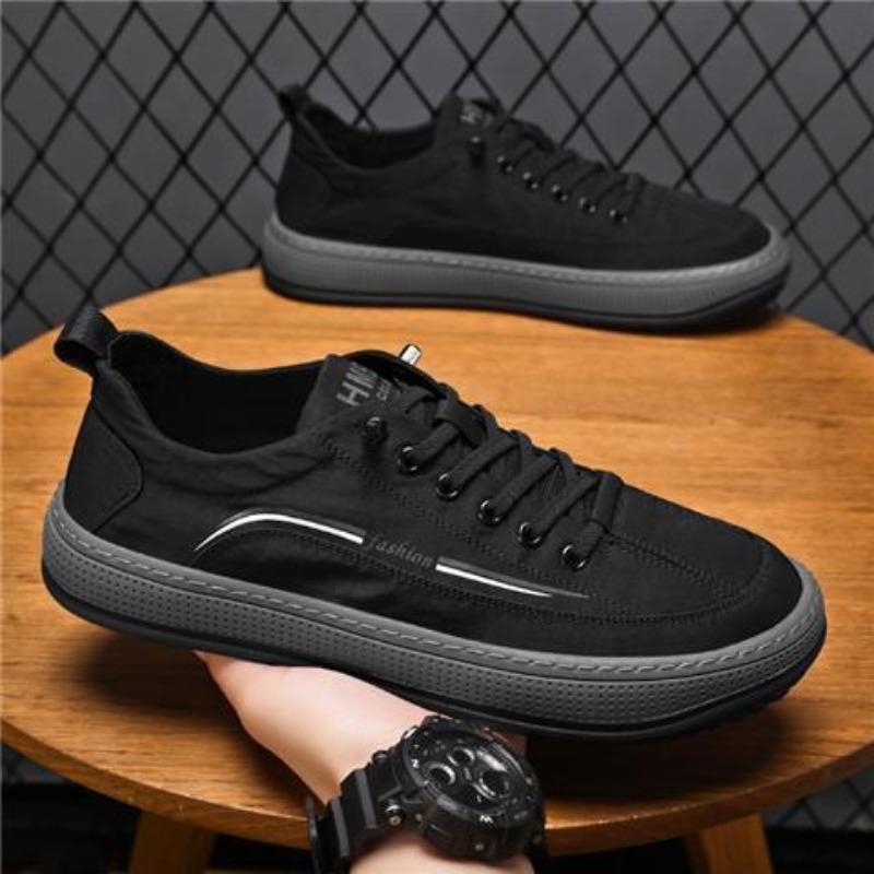 New Men's Shoes Board Shoes Umbrella Cloth Surface Breathable Comfortable Shallow Shoes Casual Fashionable Stylish Outfit plus Size Men's Shoes