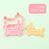 Cookie Mold with Cartoon Dachshund Design, Pet Cookie Mold, Fondant 3D Press-type Baking Tool
