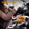 Vehicle-Mounted Multifunctional Water Cup Holder Tray Black Adjustable Cup Holder Dining Plate Expandable Bracket Storage Space-Saving