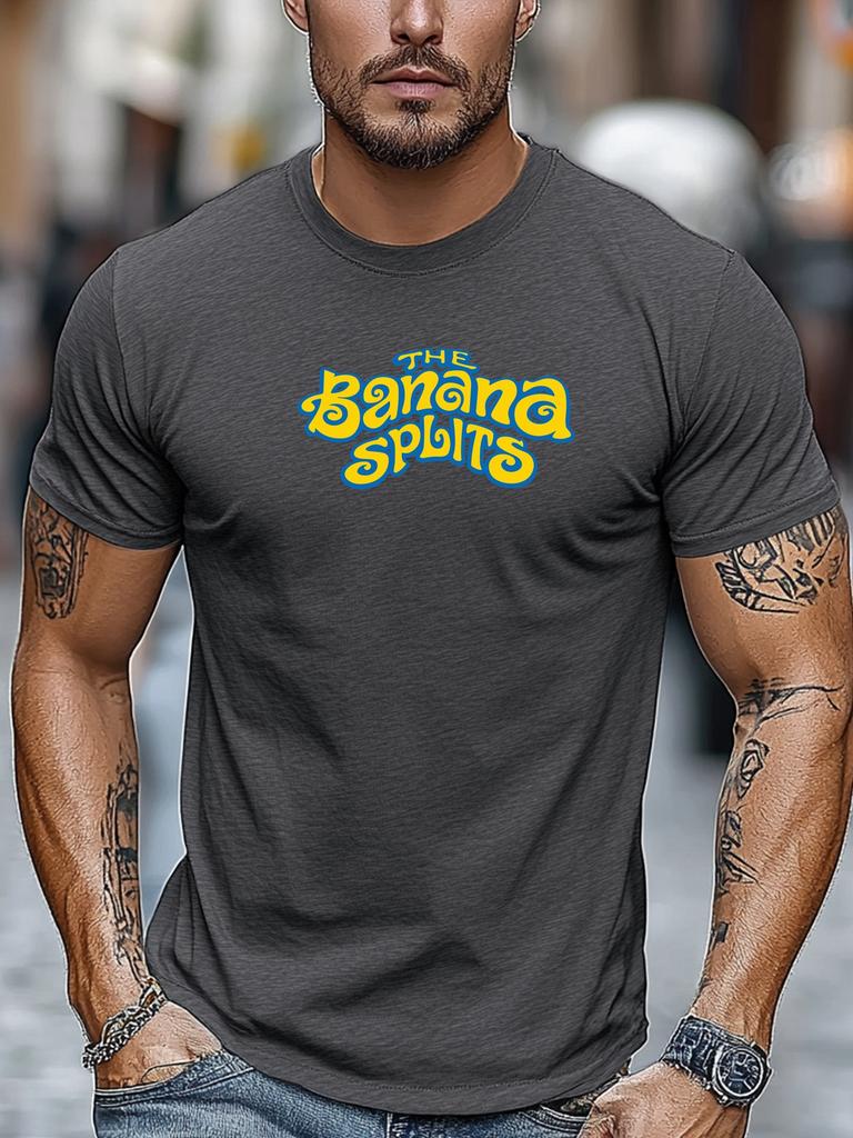 Mens Graphic Tee Columbia Explore The Great Outdoors Art Print Short Sleeve Round Neck Breathable Soft Daily Tee
