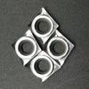 High Performance CCMT060202 / CCGT060202 AK H01 Carbide Aluminum Turning Inserts for Semi Finishing and Finishing Operations