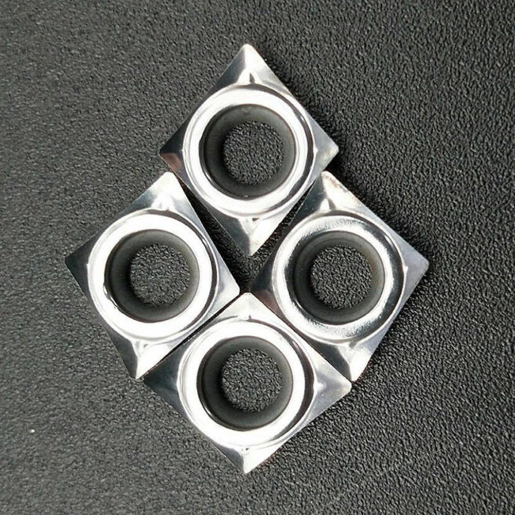 High Performance CCMT060202 / CCGT060202 AK H01 Carbide Aluminum Turning Inserts for Semi Finishing and Finishing Operations