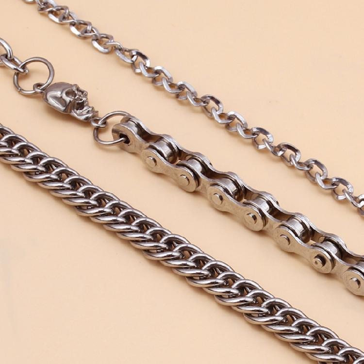Punk Side Chain Trendsetting Halloween Cobweb Pant Jewelry Layered Body Chain Trousers Street Clothing Accessories