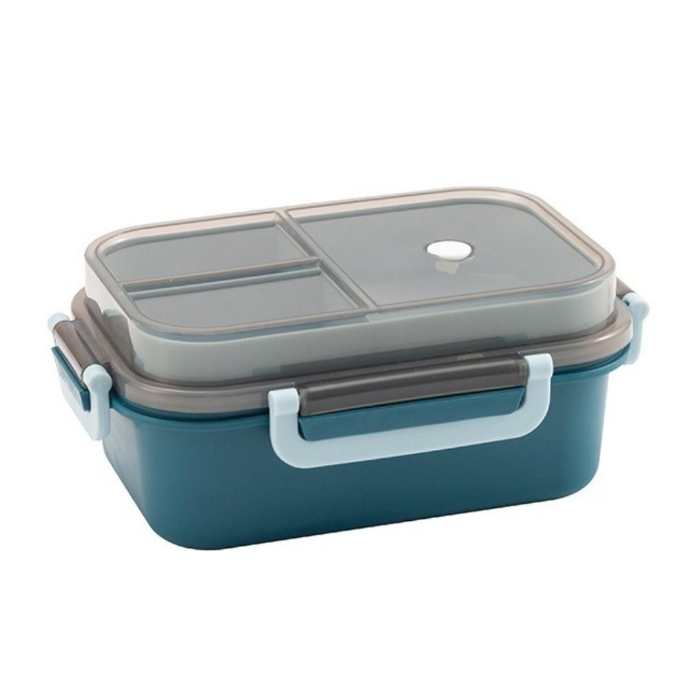 Sealed Student Lunch Box Divided Food Storage Container Microwave Oven Lunch Box School