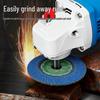 Iron Cap Blue Sand Sanding Cloth Wheel for Grinding & Polishing Metal, Stainless Steel, & Wood with Angle Grinder